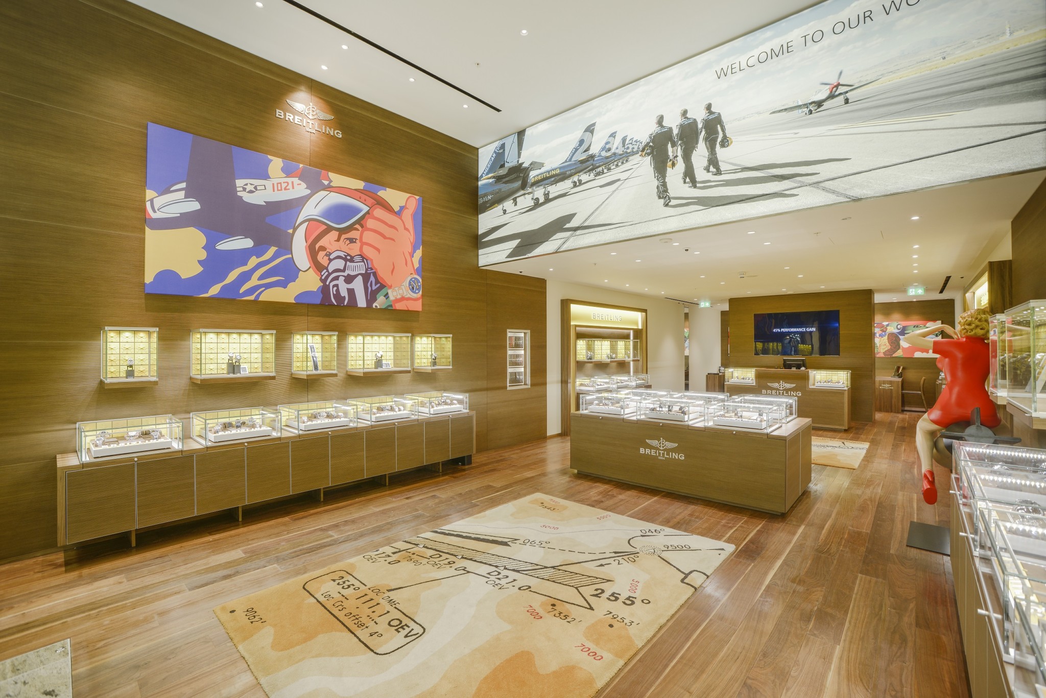A second opening for Breitling inside Manchester's Trafford Centre quickly followed.