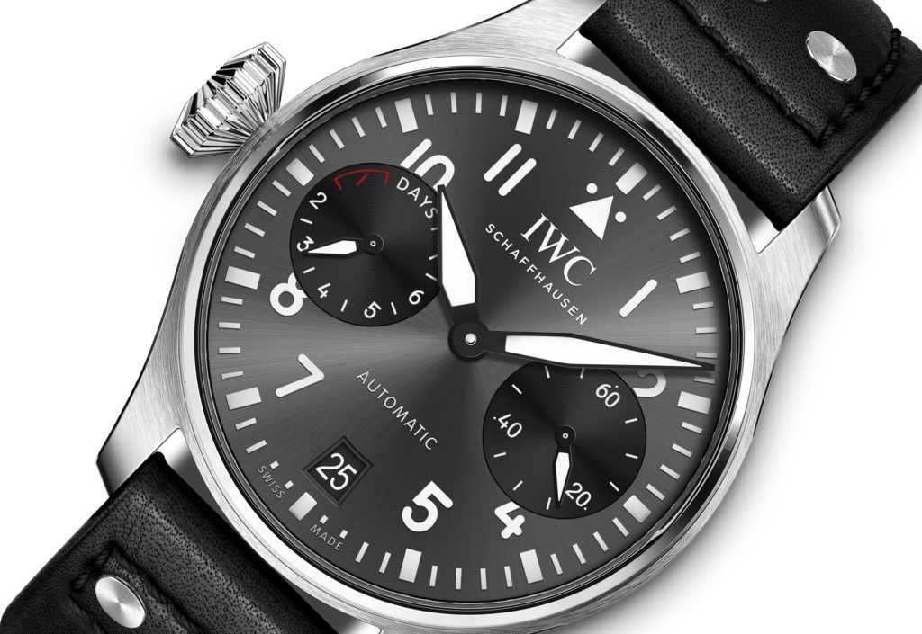 IWC switches the crown of its Big Pilot to the left WatchPro USA