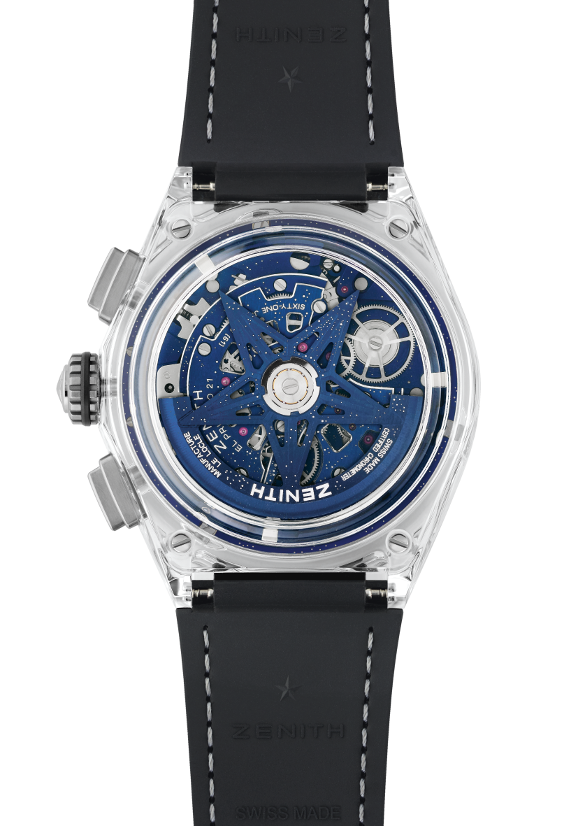 Zenith adopts all sapphire cases for fresh pair of six