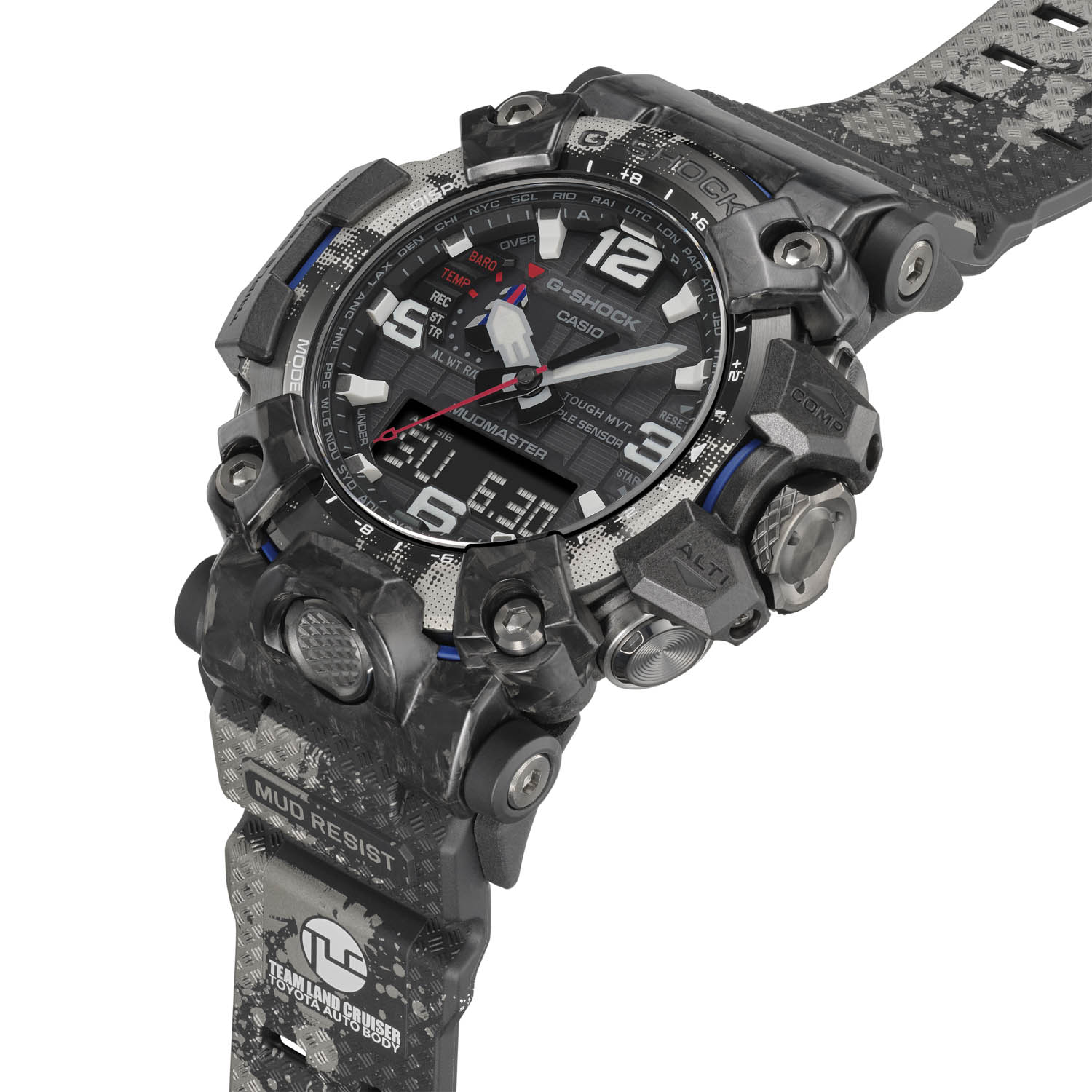 時計 CASIO G-SHOCK Mudmaster BUY Casio G-Shock MUDMASTER Triple Sensor Solar Multiband 6 Watch