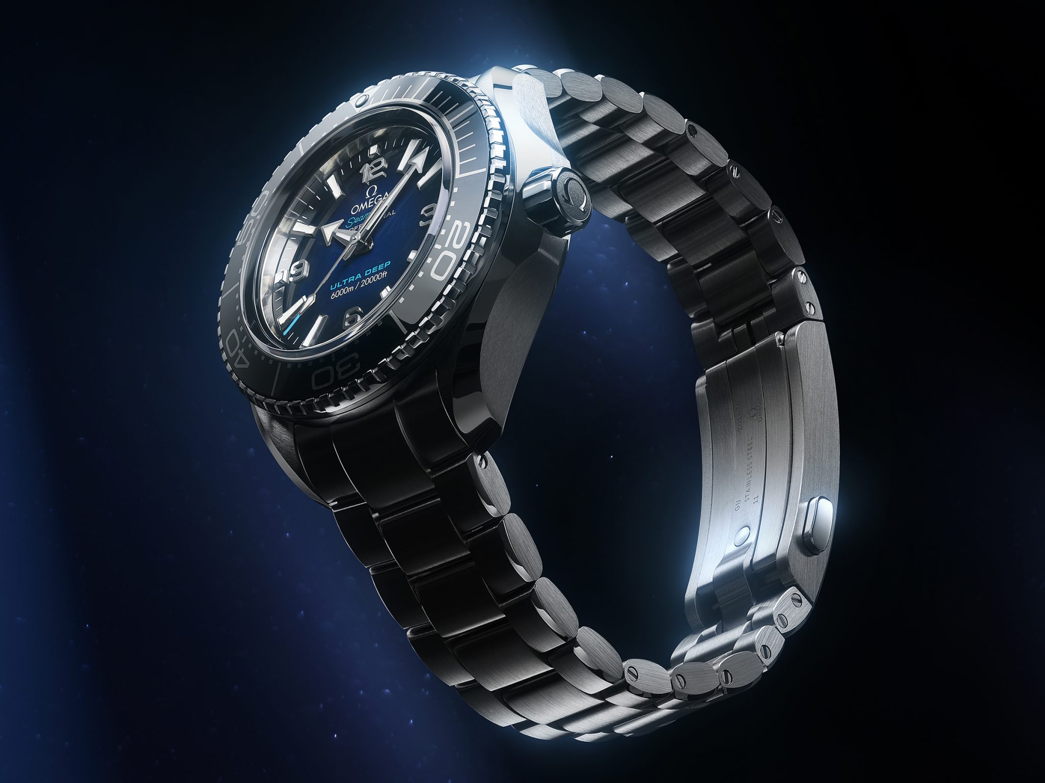 Ultra Deep range of Seamaster watches 