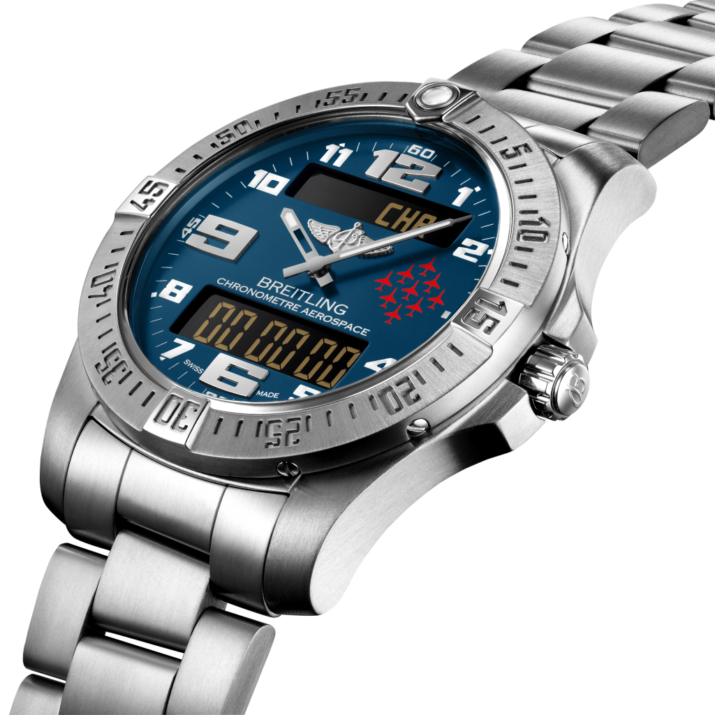 Breitling opts for precision Aerospace watch for latest Red Arrows
