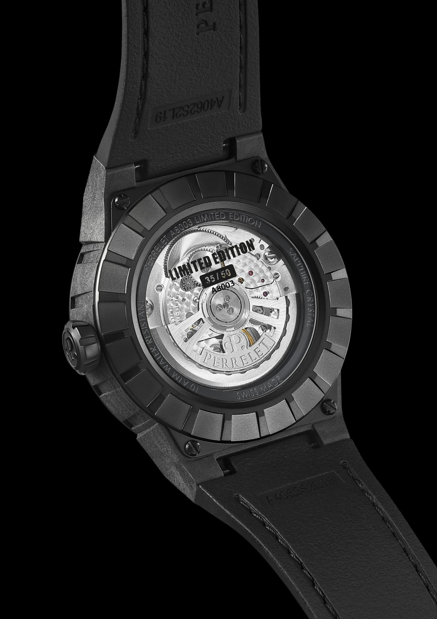 Jackson Pollock inspires Perrelet Turbine Rainbow - WATCHPRO USA